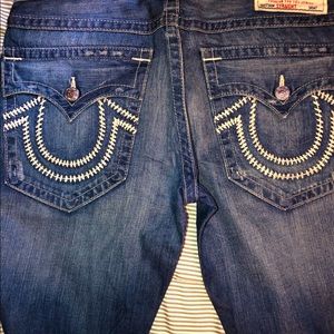 #TrueReligion #Brand #Jeans #TeethHorseShoes #Size 34x32 #New